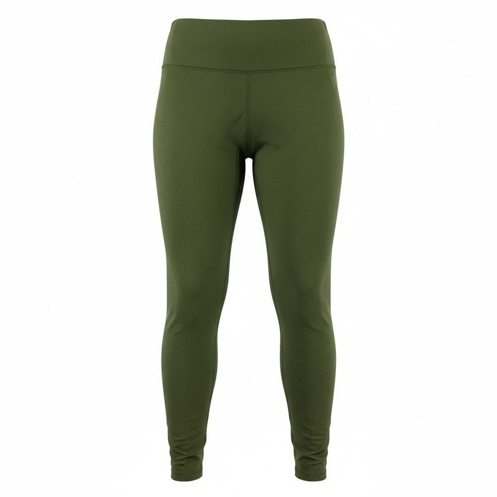 FEATHERS Elastic Waist Pull On Knit Pants/Leggings Women’s Size 1X Olive Green